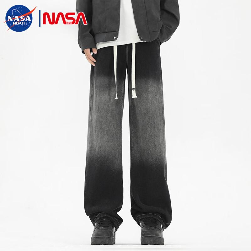 NASA NOAH Men s High Street Casual Straight Jeans 2XL