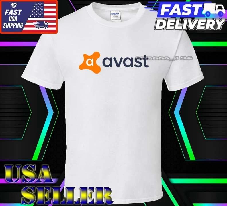 New Shirt Avast Logo T-Shirt Funny American Usa Unisex Size S-5XL