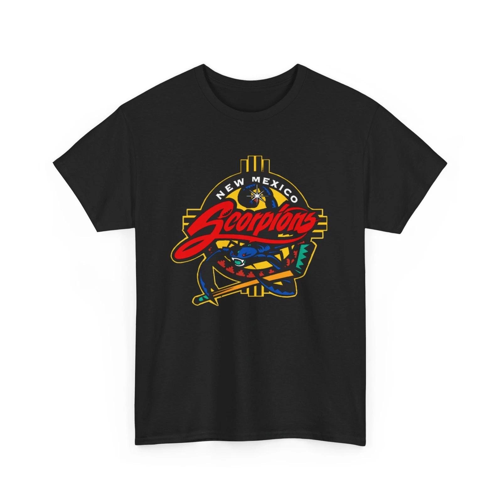 Defunct Hockey Team New Mexico Scorpions Printed T shirt S