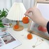 Anti-collision Pumpkin Rings Box Wedding Flannel Jewelry Organizer  Marriage Anniversary
