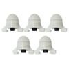 10-1pcs LED Night Fishing Alarm Light Fishing Bite Rod Tip Clip Bell Smart Reminder Bite Alarm for Outdoor Daytime Night Fishing