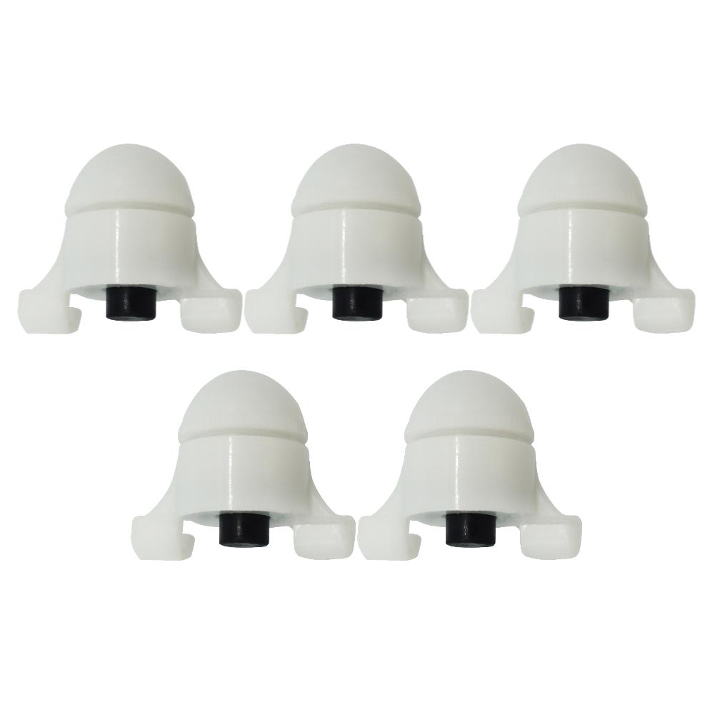 10-1pcs LED Night Fishing Alarm Light Fishing Bite Rod Tip Clip Bell Smart Reminder Bite Alarm for Outdoor Daytime Night Fishing