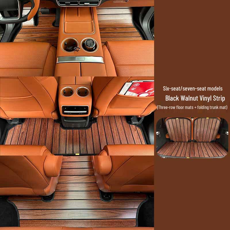 Ideal L8/L7/L6/L9 Solid Wood Floor Mat Pad for Cars
