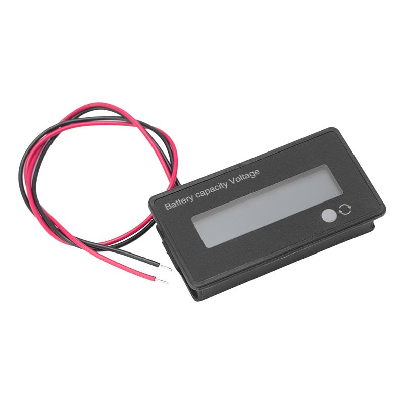 1xDigital Voltmeter Säure Blei Lithium Batterie Anzeig Kapazität Spannung Tester 1xDigital Voltmeter Säure Blei Lithium Batterie Anzeig Kapazität Spannung Tester