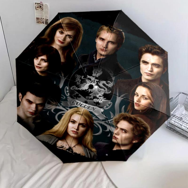 Twilight Eclipse Automatic Umbrella - Suitable Travel Outdoor Portable Umbrella Birthday Gift Daily Essentials