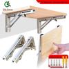 Stainless Steel Foldable Shelf Brackets Set