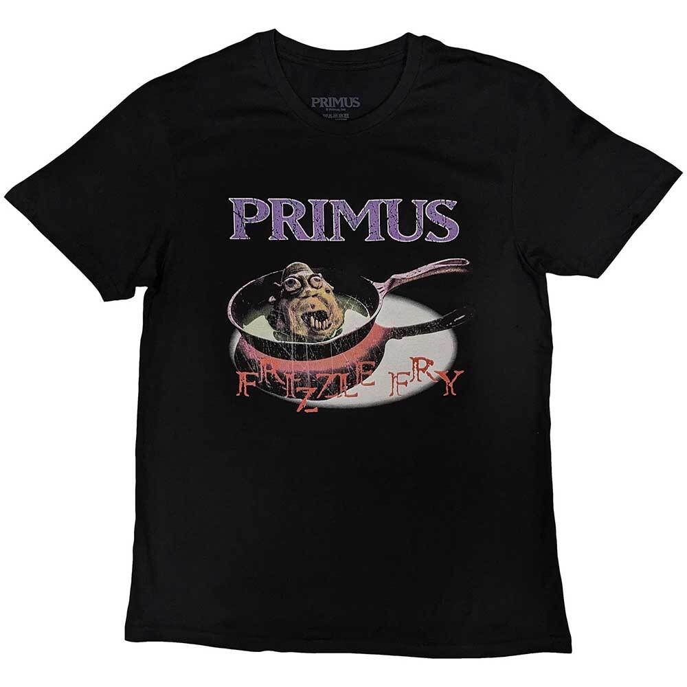 

Primus Frizzle Fry Black T shirt - NEW Unisex T-Shirt S