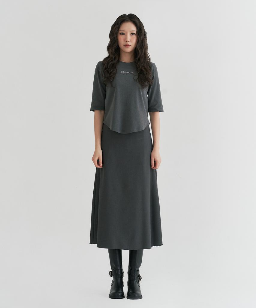 Peulleio Cw Skirt _Grey