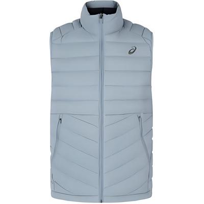 Sports Lifestyle Series Brand Logo Pattern Outdoor Casual Sports Zipper Stand Collar Vest Men Vest Blue 2031E863-400