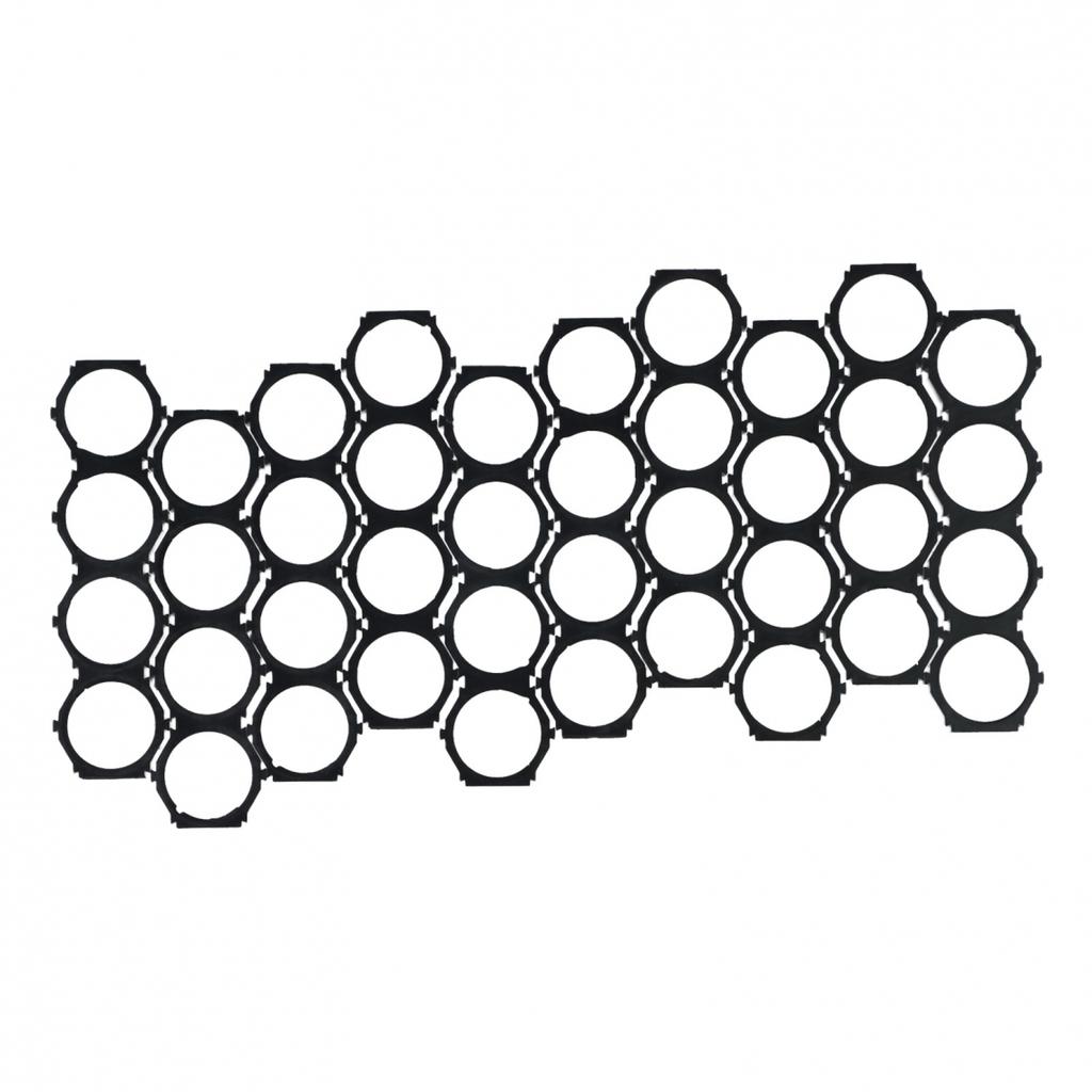 Easy Assembly Battery Holder Stand For 21700 Lithium Batteries (10pcs)
