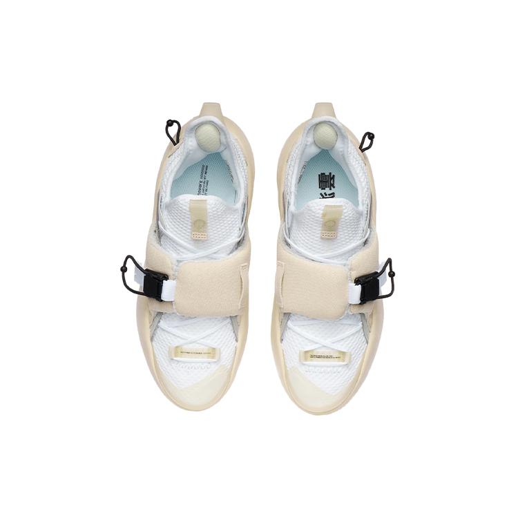 Li Ning Cloud Traveler Cushioning Slip Resistant Abrasion Resistant Lightweight Low top Sports Casual Shoes Men's White AGBR069-1