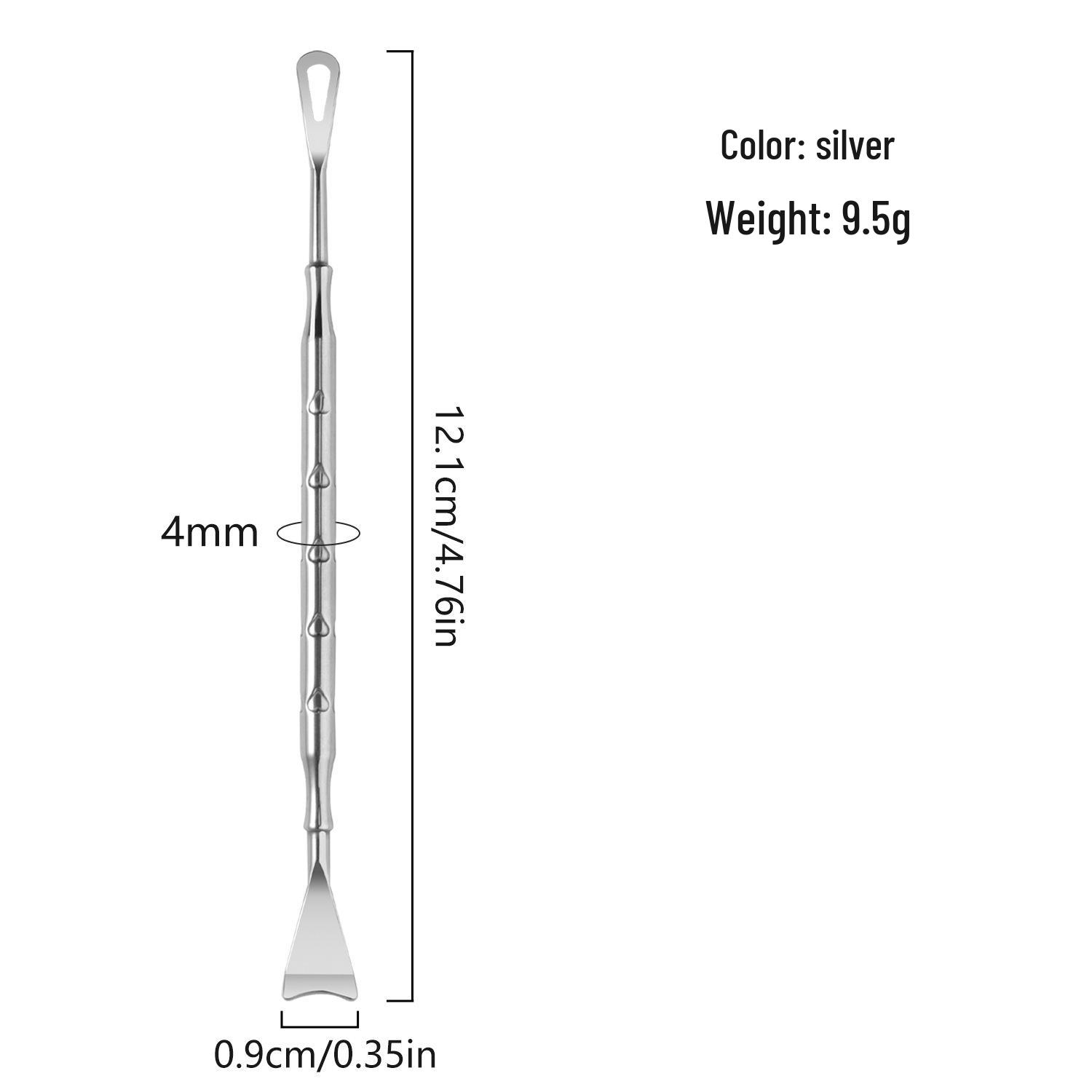 Blackhead Remover Tool: Nose Cleaning Spatula & Acne Needle for Pore Care