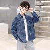 Boys' Long Sleeve Denim Shirt - 2026 Spring/Autumn Casual Cardigan Jacket
