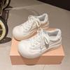 Ugly cute big head breadboard shoes women's 2025 spring new ins sweet platform versatile sports little white shoes tide