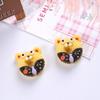 Cartoon Animal Donut Accessories: DIY Shoe Buckles & Flowers, Children's Hair Accessories, Mini Food Toys