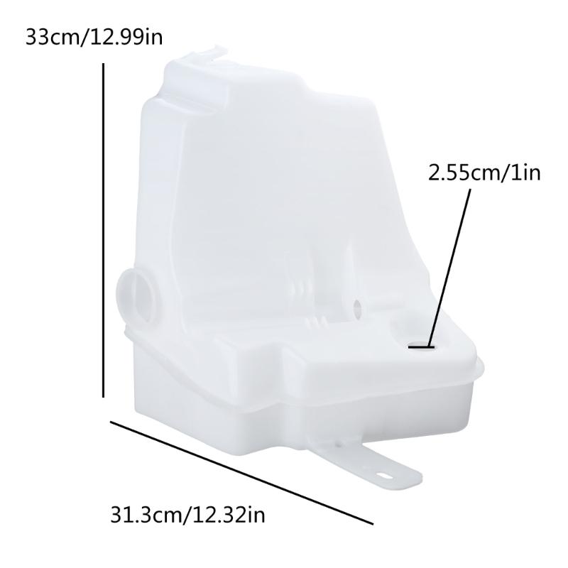 Upgraded High Capacity Windshield Washer Fluid Reservoir Washer Storage Tanks 1638690820 Replacement fits for 163 690