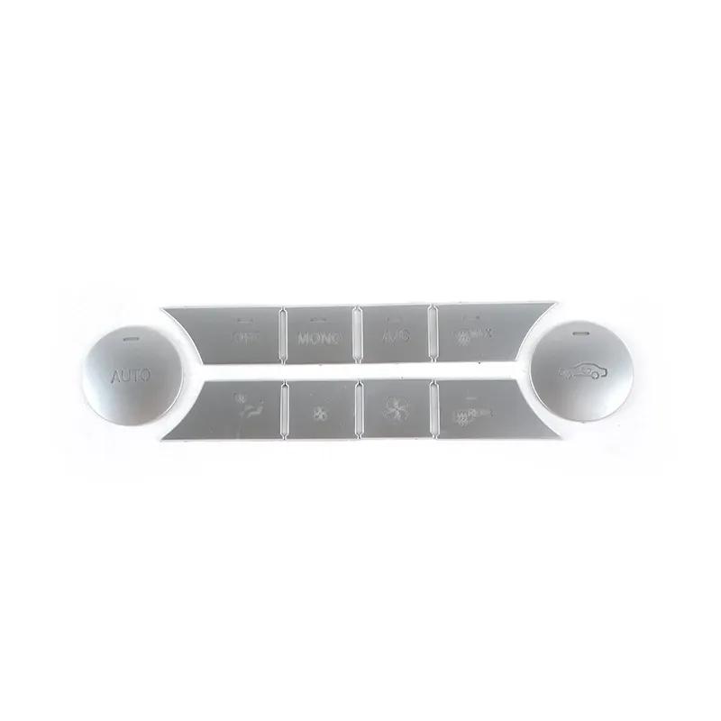 Car Console Air Condition CD Button Cover Trim For Mercedes Benz C Class W204 2007-2010 GLK X204 2008-2012 Interior Accessories