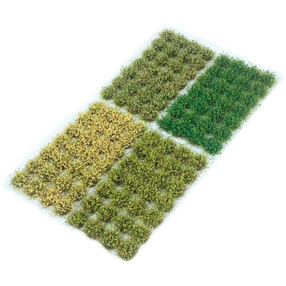 1x Adhesive Static Grass Tufts Model Miniature Scenery