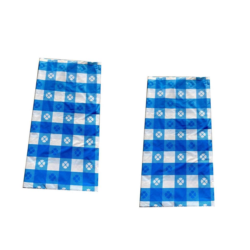 Festive Checkered Disposable Tablecloth for Christmas & Valentine's Day Parties