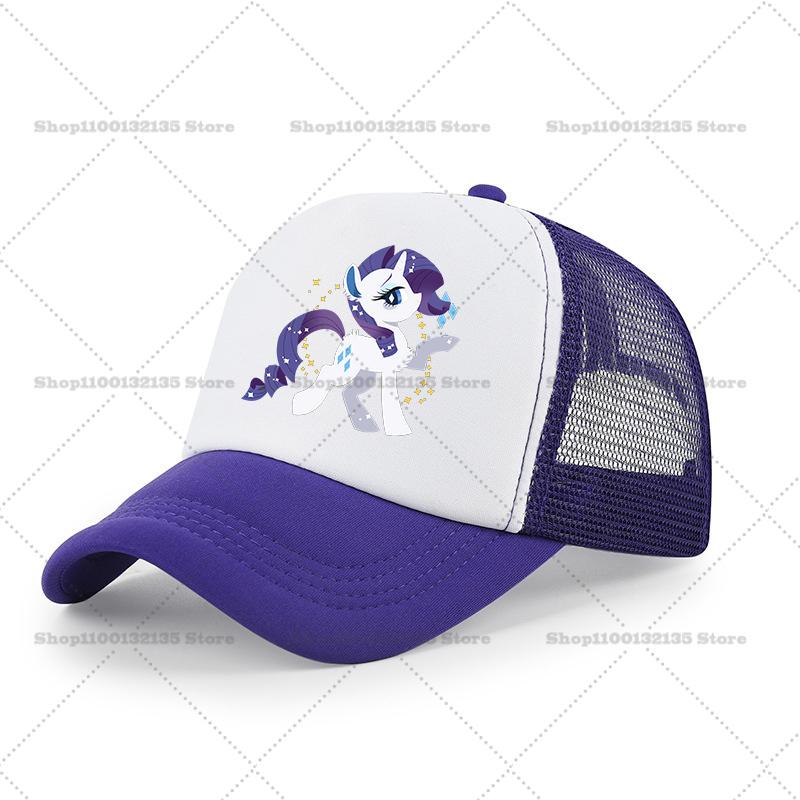My Little Pony Girl Boy Baseball Cap Kawaii Sun Hat Parent Children Couple Women Casual Outdoor Hats Peaked Cap Birthday High Quality Gift
