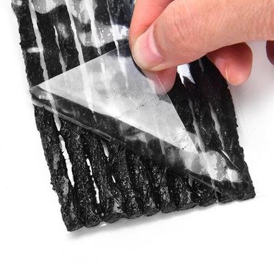 Striscia di Gomma per Riparazione Pneumatici Auto Moto Gomma Resistente Portatile Materiale Gomma Sigilli Colla Sigillante in Gomma Senza Camera d'Aria per Auto Moto