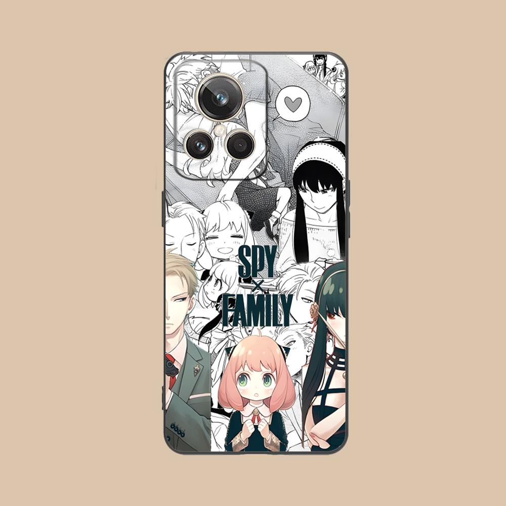 

Чехол для мобильного телефона Anime Spy Family для Realme GT 8 Neo Pro C75 73 71 C67 65 C55 53 C35 31 C20 15 Цветной печатный чехол realme C65