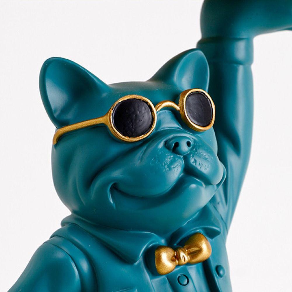 Creative Storage Rack Dog Shaped Storage Display Plate Multi-Function Key Storage Tray  Snack