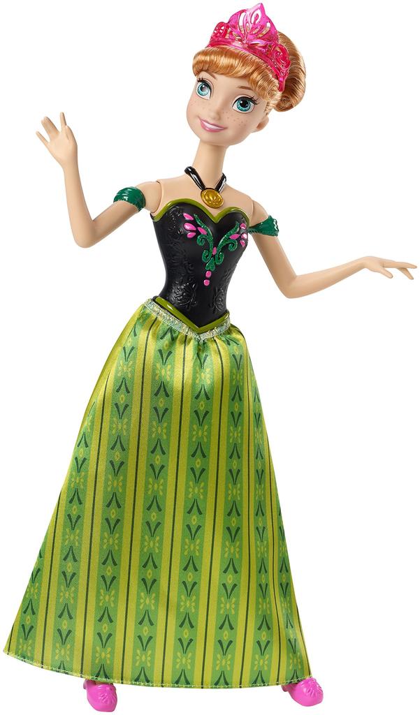 Disney Princezna Ledové království Poprvé (Anglická verze) Zpívající Anna (CJJ08)