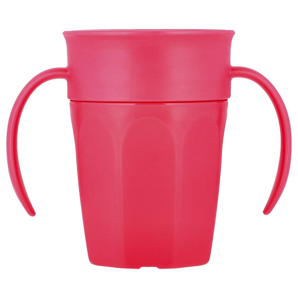 Dr. Brown's Miletones™, Cheers360™, Spoutless Transition Cup, 6+ Months, Pink, 200ml (7oz)