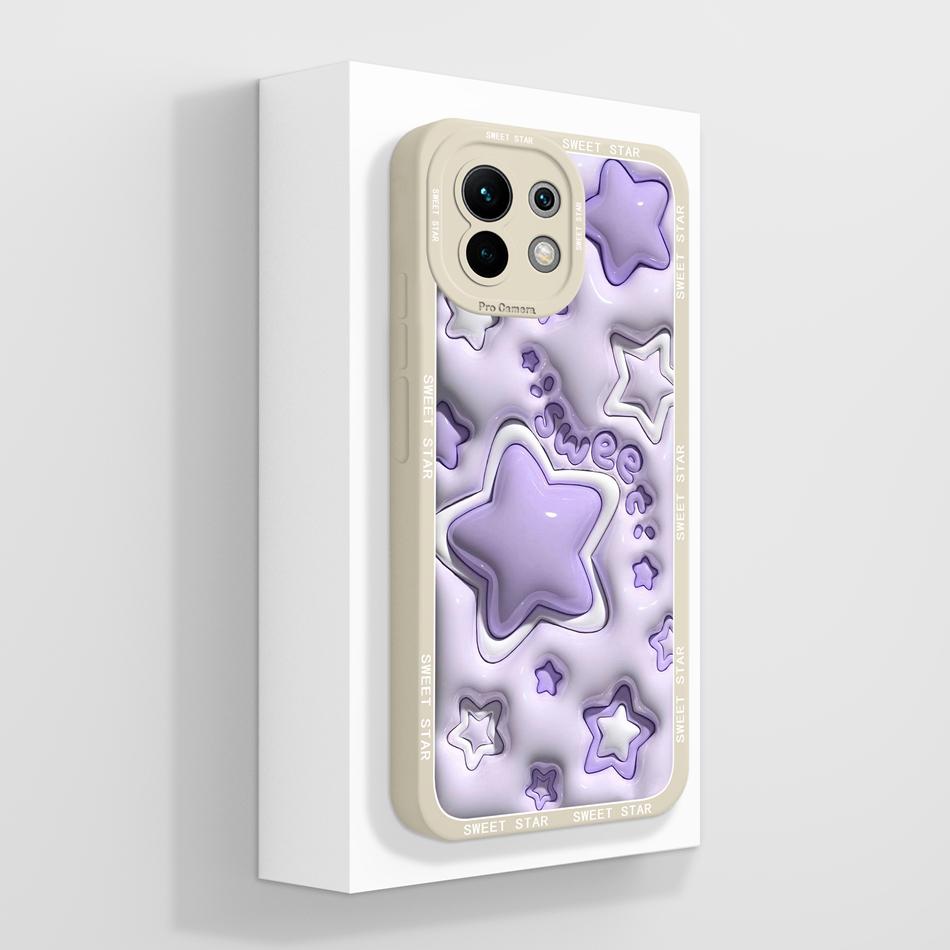 Etui do Xiaomi Mi 11 Lite 5G NE Etui na telefon Mi 11 Youth Elegancki tył do Xiaomi 11 Lite Mi11 Miękkie płynne silikonowe Funda