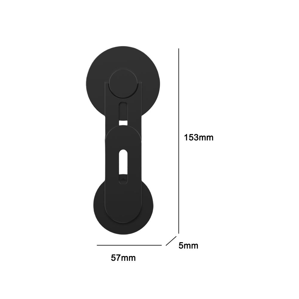 Xiaomi Invisible Magnetic Laptop Phone Holder Computer Monitor Side Cell Phone Slim& Foldable For IPhone16-12 Series Case And All Phone