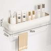 Bathroom Shelf Toilet Sink Hanging Wall Organizer No-Punch Storage Organizer Shampoo Rack Bathroom Accessories Premium Quality