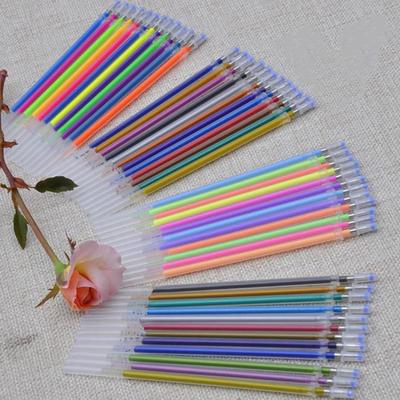 School 12Colors Refills Markers Watercolor Gel Pen Replace Supplies 5ml