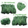 Elegant 2 7M Long Artificial Green Garland For Seasonal Decorations In Homes And Shops Crafted From Robust PVC Materials