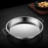 Steamer Pan Dual Handle All-in-one Bake Food Grade Portable Kitchen Cold Noodle Making Plate Daily Use