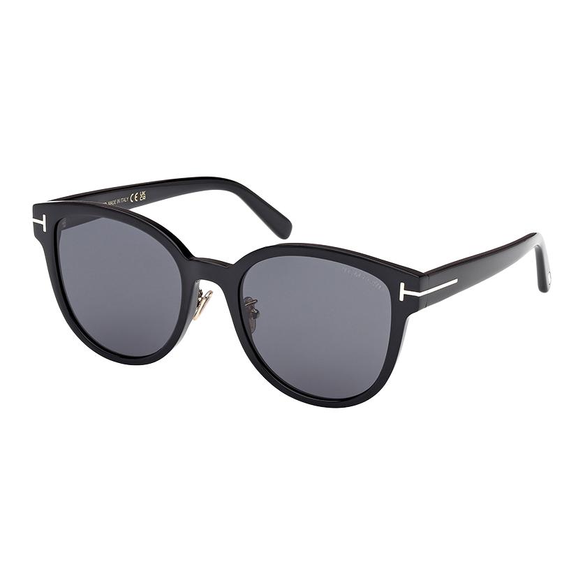 

TF Mirror Leg Logo Cat Eye Sunglasses Unisex sunglasses Black FT1137K-5501A Basic Packaging-Eyeglass Case+Box