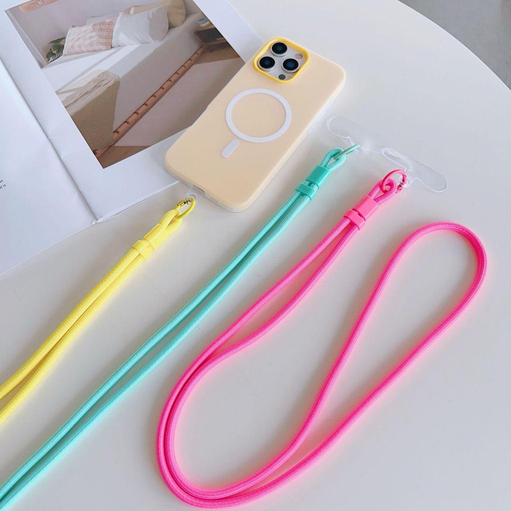 Adjustable Anti-theft Phone Lanyard: Sturdy Crossbody Neck Strap with Keychain for Cameras