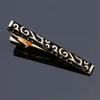 high-end Tie Clip Classic golden Clasp Pin  for men's Accessories jewelry gifts