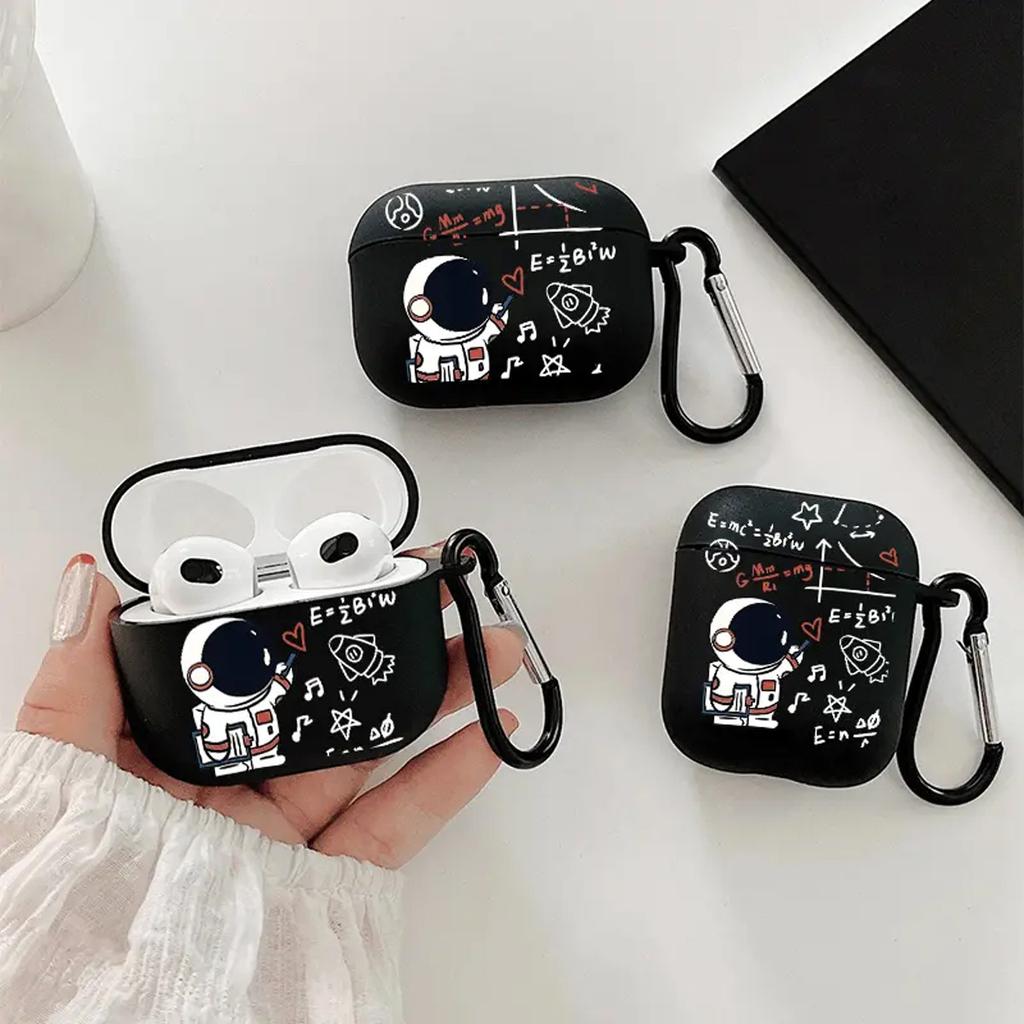 Astronauts Suitable for AirPods 1/2 Protective Case AirPods 3rd Generation Apple Earphone Case Wireless Bluetooth Earphone Case