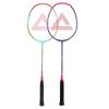 Carbon Fiber Badminton Racket Set 3U Ultra Light Dual Pack High Elasticity Durable Beginners Students
