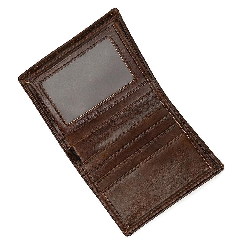 Soft Cowskin Leather Wallet Genuine Leather Short Purse For Men Male Befold Card Holder Cash Purse Coin Purses Business Wallets