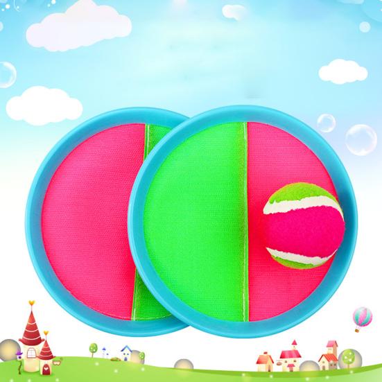 Sticky Target Ball Toy Set Interactive Enhance Hand-Eye Coordination Active Play Sticky Ball Toy for Kids