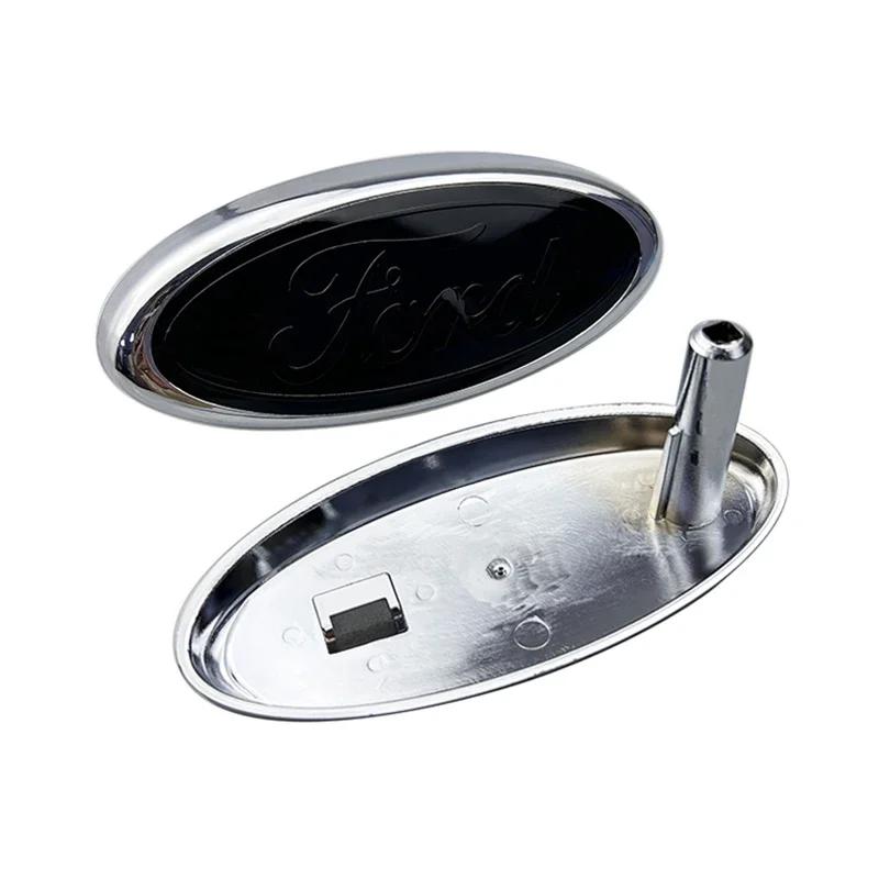 Samolepka na auto Ford 14,5x6,5cm ABS Přední znak na auto pro Ford Focus 2 3 Mondeo Fiesta Ranger Mustang Kuga Explorer Transit Aut