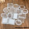 30PCS White Lace Stationery Stickers Decorative Phone Case Cute DIY Stickers for Diary Girls Art Craft Scrapbooking Card