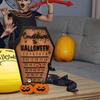 Odliczanie do Halloween drewniana trumna kalendarz adwentowy dynia 31-dniowe Halloween kalendarze odliczające dla dziecka Audt dekory domu