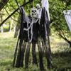 Halloween Haunted House Prop Hanging Skeleton Ghosts Decorations Hanging Skeleton Grim Reapers for Yard Indoor Decor