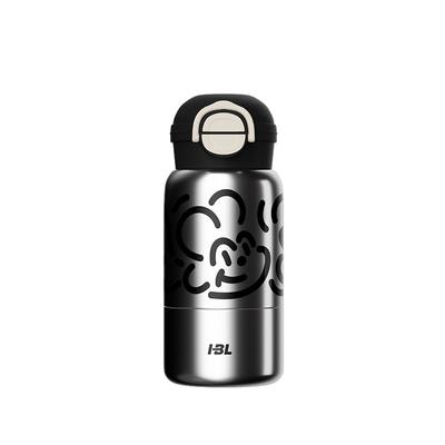 Cartoon Children's Thermos Cup High Value 316 Stainless Steel Inner Tank Vacuum Water Cup Portable Large Capacity Straw Cup