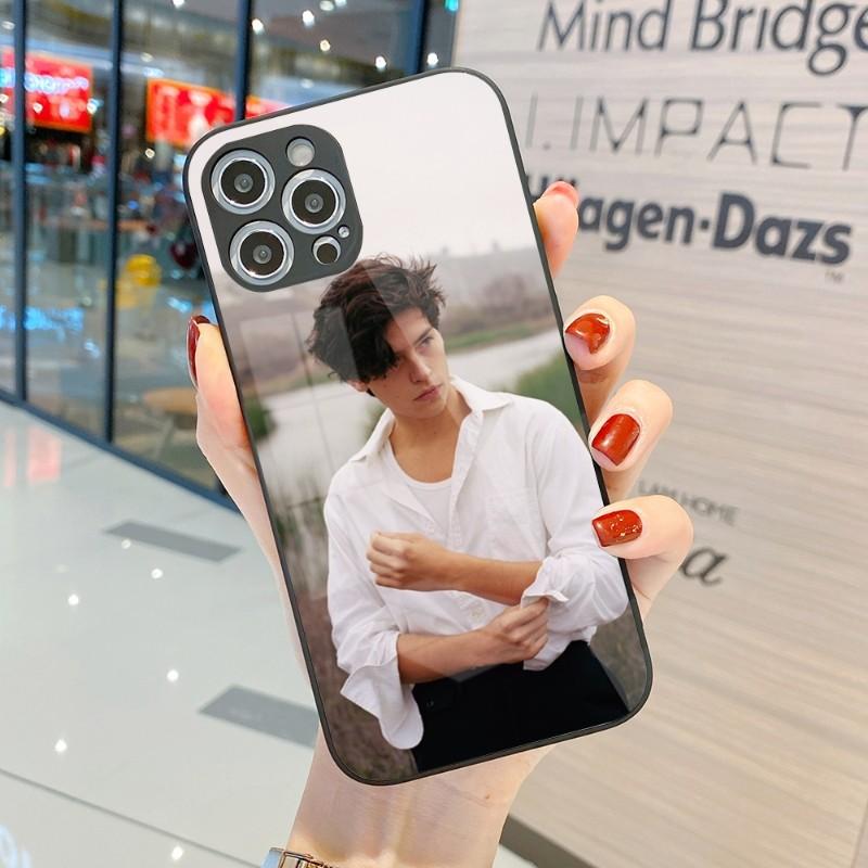 Cole Sprouse Cool Phone Case For IPhone 14 13 12 11 Pro Max X XR XS 8 7 Plus Liquid Glass Color Phone Cover