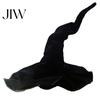 Witch Hat with Rose Halloween Wizard Hat, Adult Kids Cosplay Cone Spider Decorative Web Star Decor, Gothic Party Costume Prop, Trick or Treat