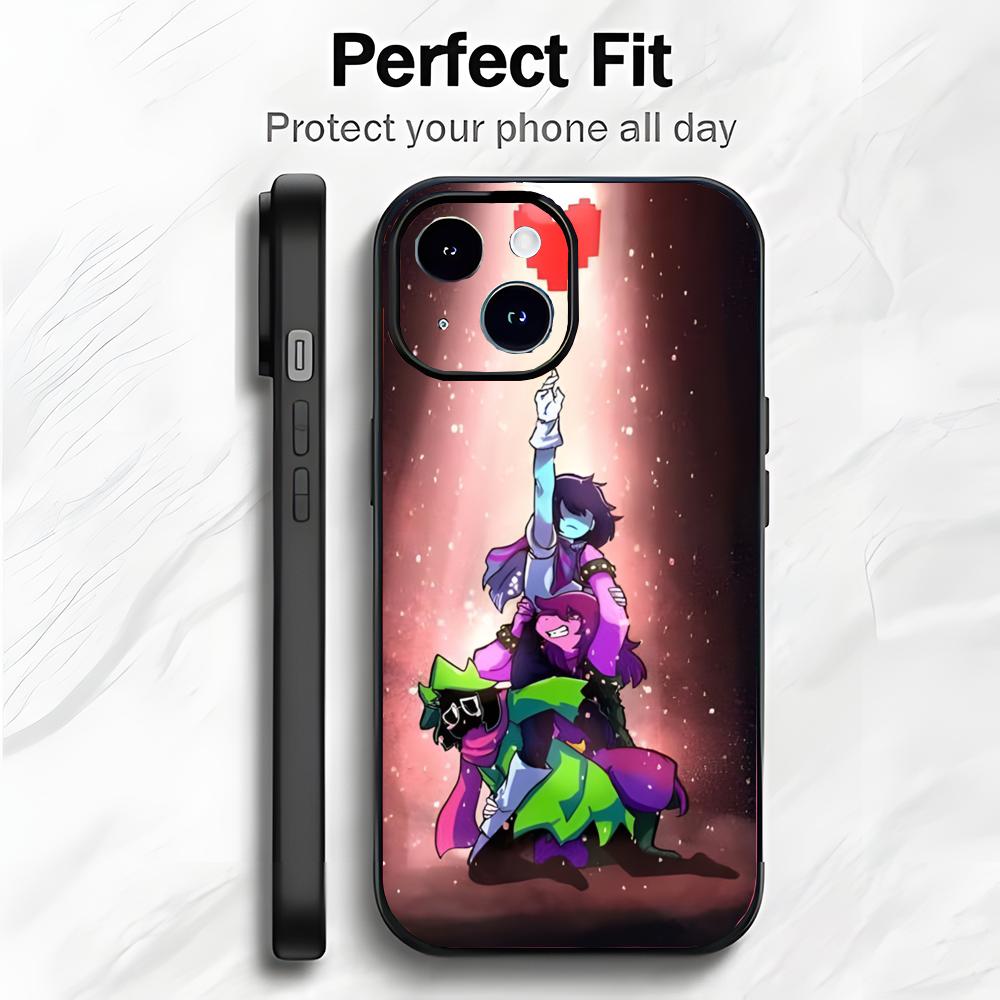 Classic Indie RPG Game D-Deltarune Phone Case Phone Case Soft Packaging Lightweight For iPhone17 16 15 14 13ProMax